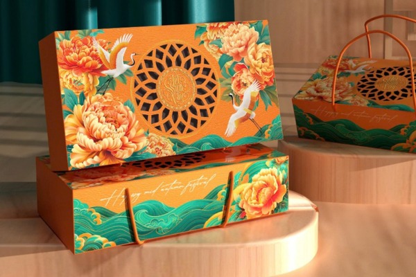 Mẫu in hộp bánh trung thu Đêm trăng sum vầy