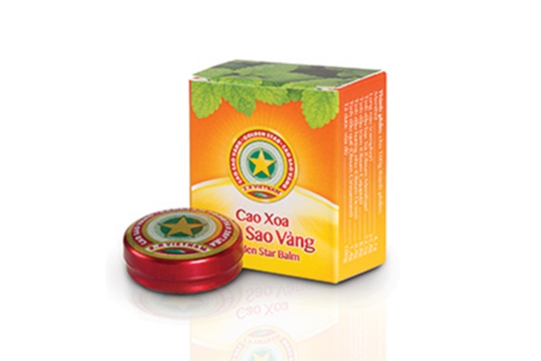 Mẫu in hộp đựng cao xoa Sao Vàng