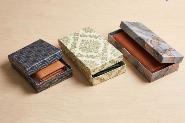 Mẫu hộp giấy đựng ví giá rẻ chất lượng cao