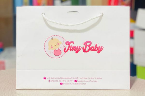 Mẫu túi giấy mẹ và bé đẹp, chất lượng cao