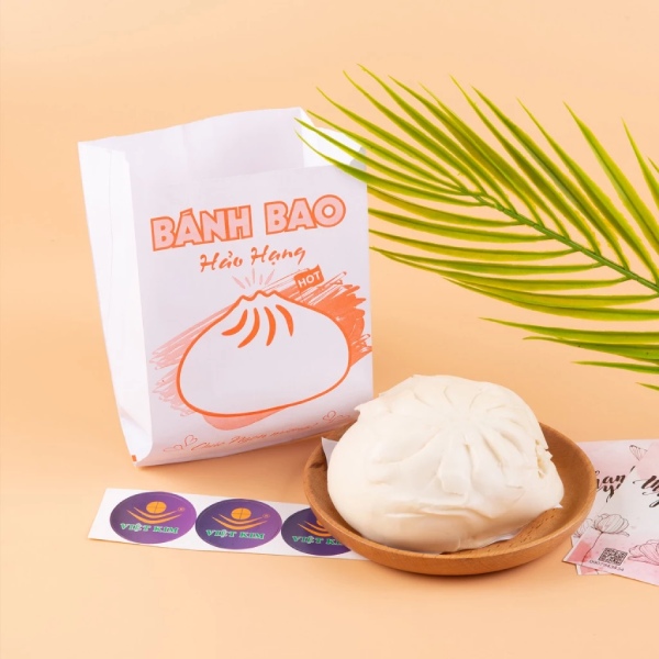 In Hoa Long nhận thiết kế và in ấn mẫu túi giấy đựng bánh bao đẹp