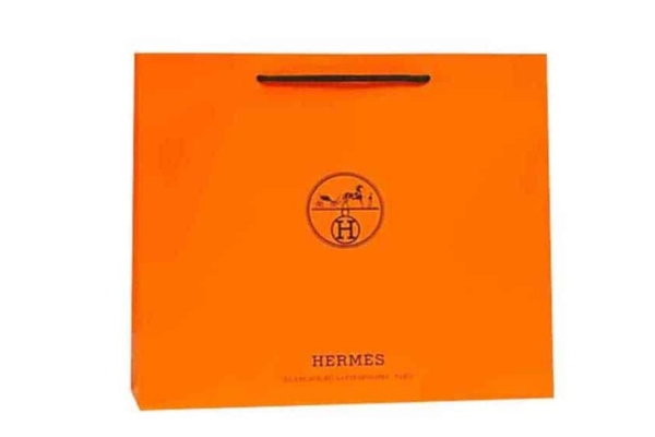 Mẫu túi giấy ngang Hermes