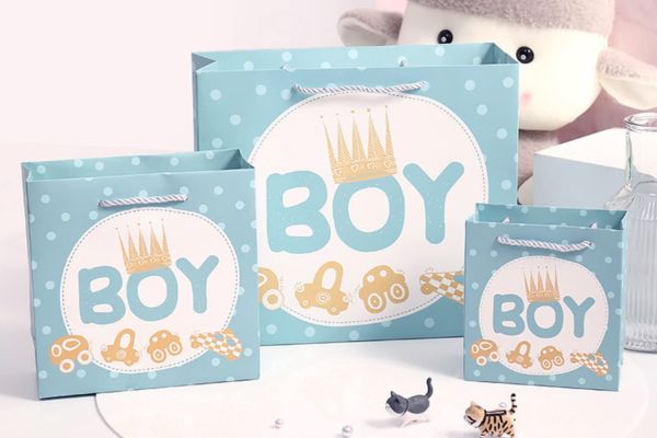Mẫu túi giấy mẹ và bé đẹp, chất lượng cao