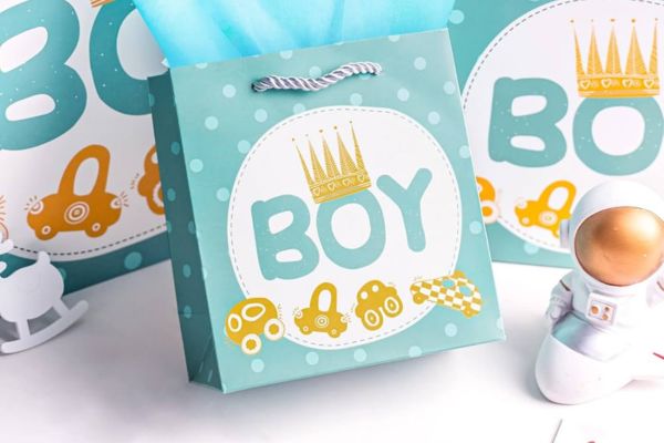 Mẫu túi giấy mẹ và bé đẹp, chất lượng cao