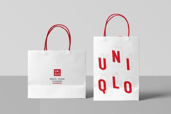 Mẫu túi giấy Uniqlo đẹp mắt