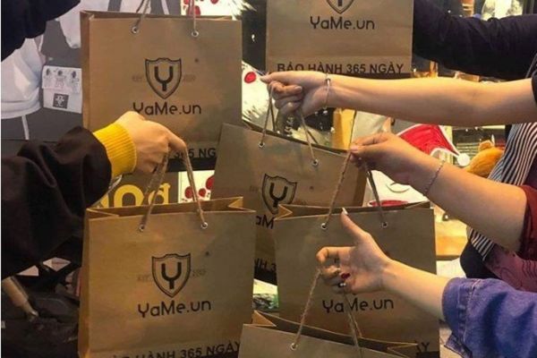 Mẫu túi giấy yame đẹp, chất lượng cao