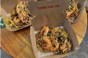 Những mẫu hộp giấy đựng bánh xèo thông minh, tiện dụng
