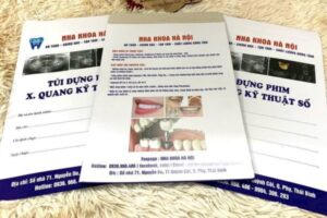 Túi giấy đựng phim x quang theo yêu cầu
