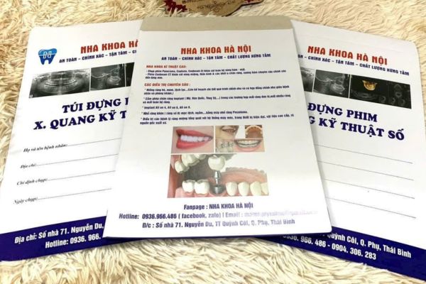 Túi giấy đựng phim x quang theo yêu cầu