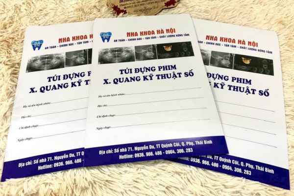 Túi giấy đựng phim x quang theo yêu cầu