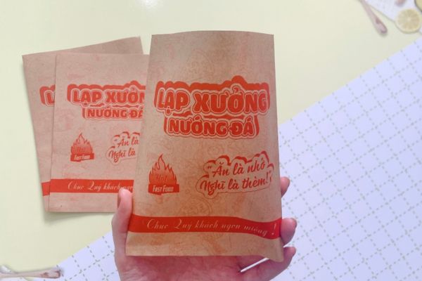 In túi lạp xưởng nướng đá đẹp, thiết kế theo yêu cầu