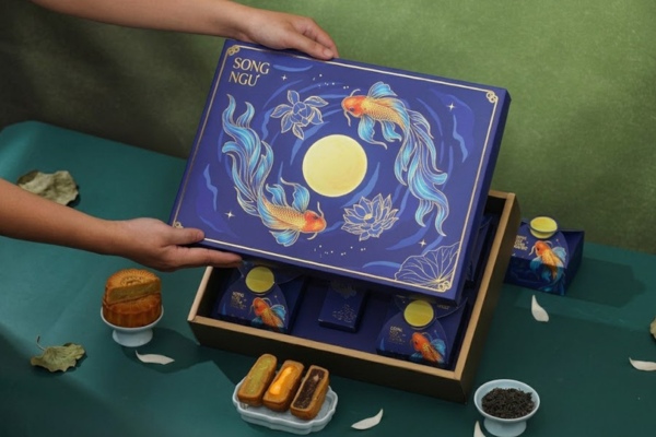 15+ Mẫu in hộp bánh trung thu Song Ngư đẹp mắt