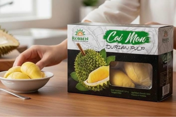 9+ Mẫu in hộp giấy đựng sầu riêng tách múi chuyên nghiệp