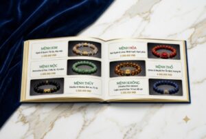 In Hoa Long nhận thiết kế và in ấn Catalogue vòng tay phong thủy đẹp