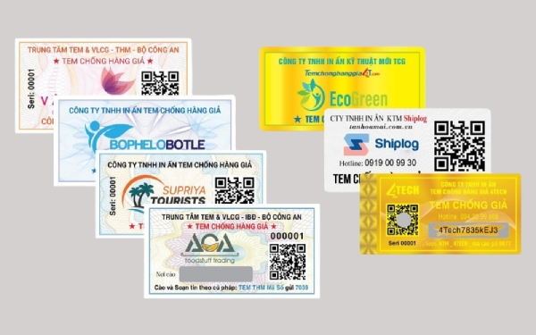 In Hoa Long tìm hiểu về cấu tạo tem chống hàng giả theo yêu cầu