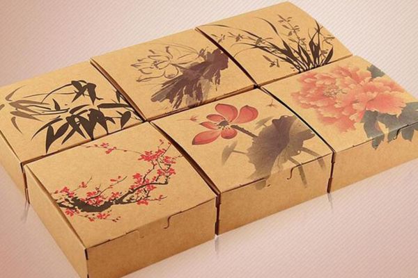 In hộp trung thu giấy kraft giá rẻ, mẫu đẹp