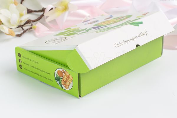 Hộp giấy đựng gỏi cuốn giá rẻ, chất lượng cao