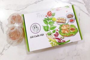 Hộp giấy đựng gỏi cuốn giá rẻ, chất lượng cao