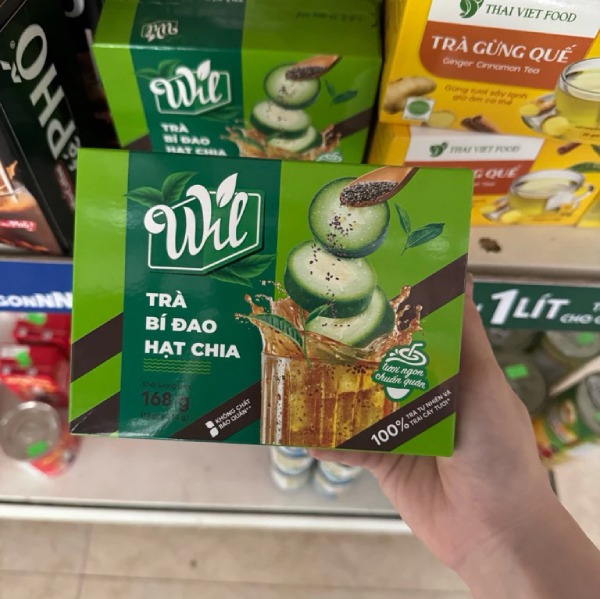 In Hoa Long nhận thiết kế và in ấn Hộp giấy đựng trà bí đao theo yêu cầu