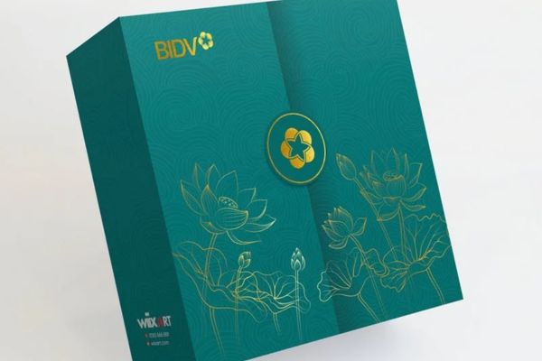 In hộp quà BIDV giá rẻ, chất lượng cao