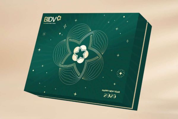 In hộp quà BIDV giá rẻ, chất lượng cao