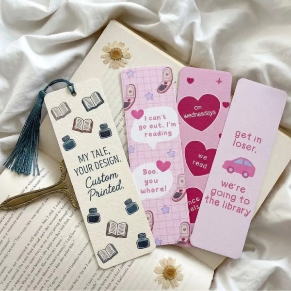 In Hoa Long nhận thiết kế và In Bookmark đáng yêu cao cấp