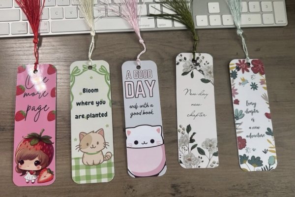 In Hoa Long nhận thiết kế và In Bookmark đáng yêu giá rẻ