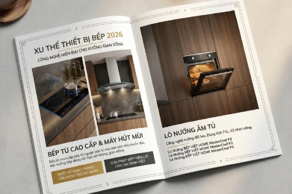 In Hoa Long nhận thiết kế và in cataloge điện máy cao cấp