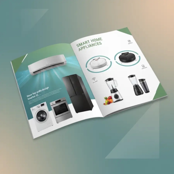 In Hoa Long nhận thiết kế và in catalogue điện máy lấy ngay