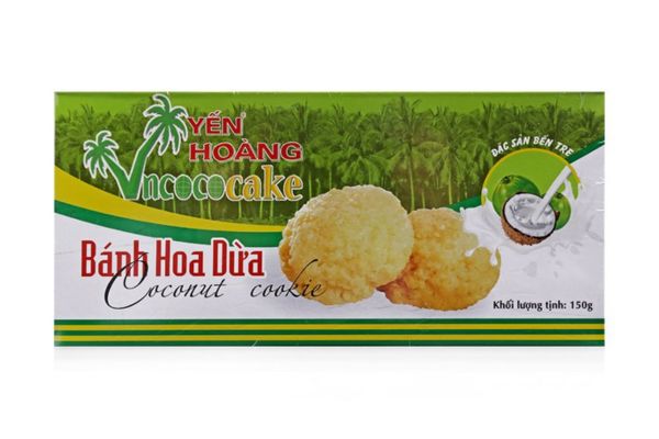 In hộp bánh hoa dừa giá rẻ, chất lượng