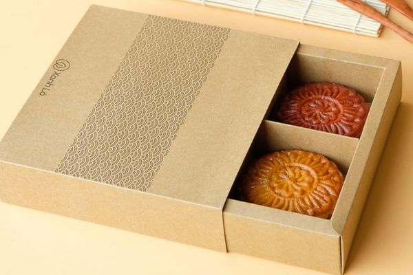 In hộp trung thu giấy kraft giá rẻ, mẫu đẹp
