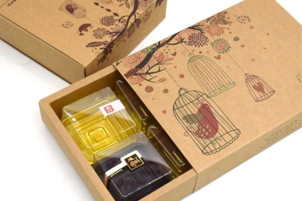 In hộp trung thu giấy kraft giá rẻ, mẫu đẹp