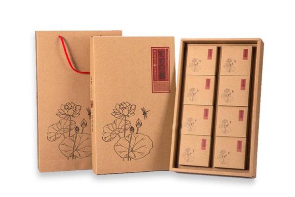 In hộp trung thu giấy kraft giá rẻ, mẫu đẹp