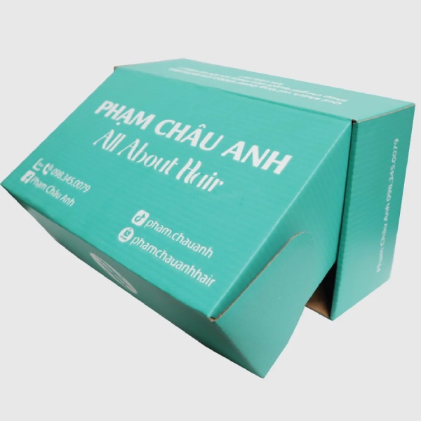 In Hoa Long nhận thiết kế và in hộp carton nắp gài chuyên nghiệp
