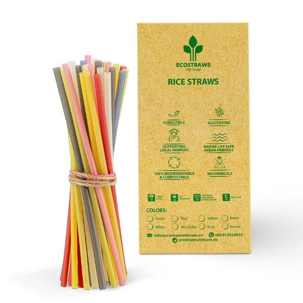 In hộp đựng ống hút gạo giá rẻ, thiết kế theo yêu cầu