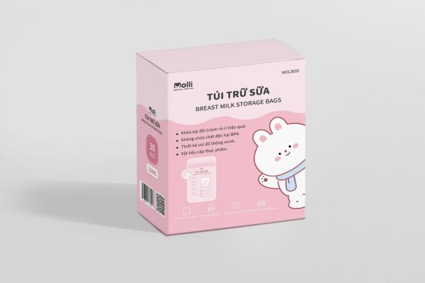 In hộp đựng túi trữ sữa theo yêu cầu