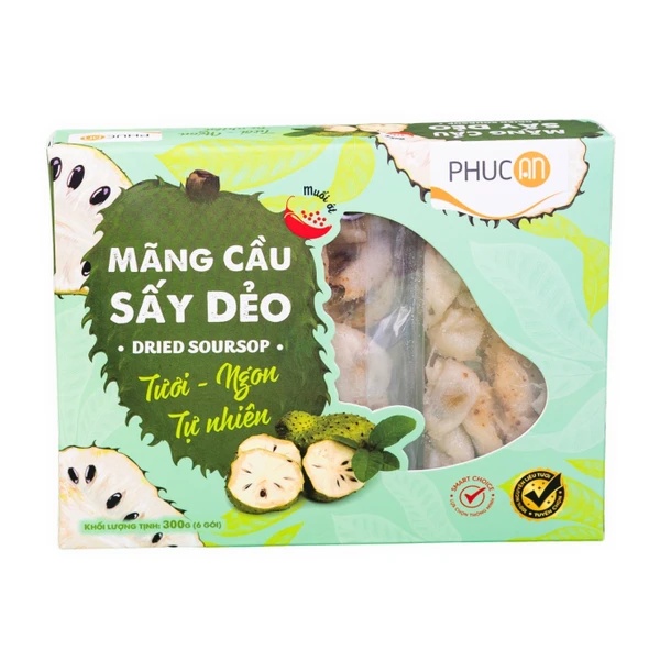 In hộp giấy đựng mứt mãng cầu chuyên nghiệp