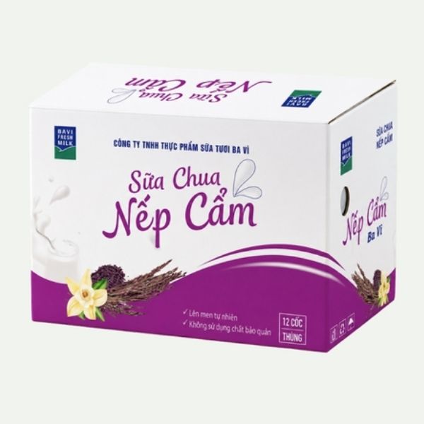 In hộp giấy đựng sữa chua In hộp giấy đựng sữa chua giá rẻ, thiết kế theo yêu cầu