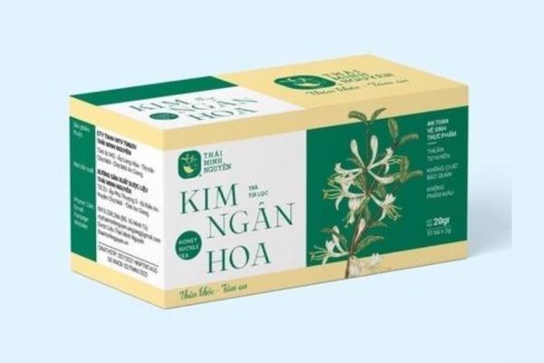 In hộp trà kim ngân hoa giá rẻ, chuyên nghiệp
