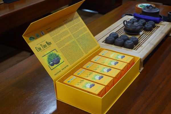 In hộp chè tôm nõn giá rẻ, chất lượng cao