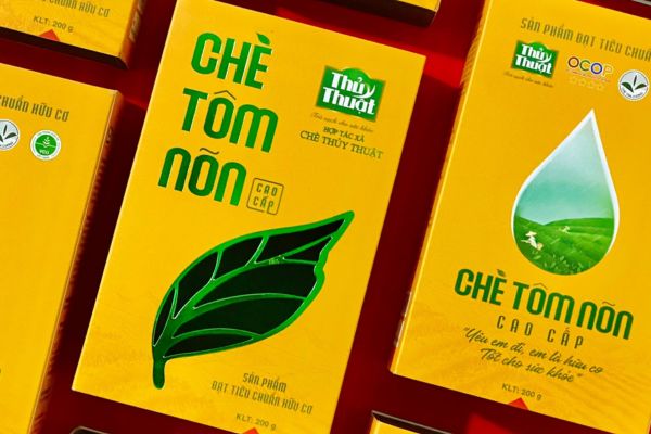 In hộp chè tôm nõn giá rẻ, chất lượng cao