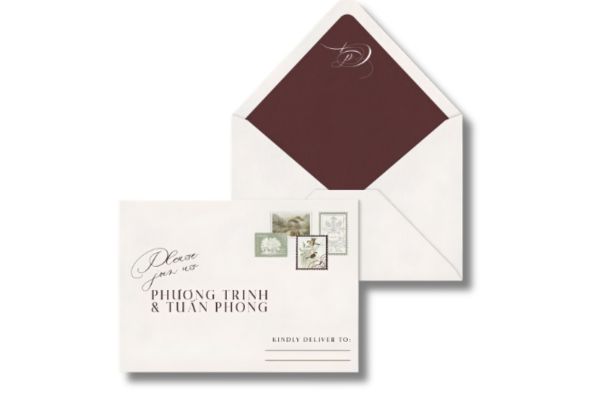In phong bì nắp chữ V giá rẻ, chất lượng cao