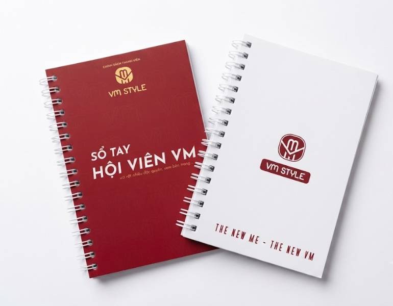 In sổ tay theo yêu cầu giá rẻ