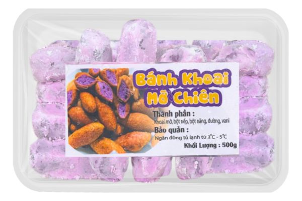In tem nhãn bánh khoai mỡ giá rẻ, mẫu đẹp