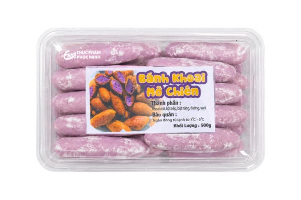 In tem nhãn bánh khoai mỡ giá rẻ, mẫu đẹp