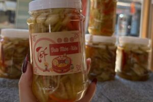 In tem nhãn dưa món giá rẻ, mẫu đẹp