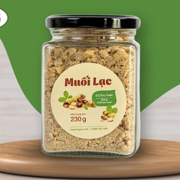 In tem nhãn muối lạc giá rẻ, chất lượng cao