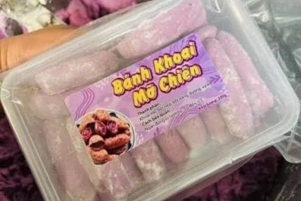 In tem nhãn bánh khoai mỡ giá rẻ, mẫu đẹp