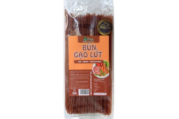 In tem nhãn bún gạo lứt giá rẻ, mẫu đẹp