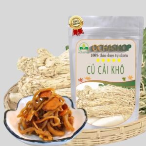 In Hoa Long nhận in tem nhãn củ cải sấy khô cao cấp